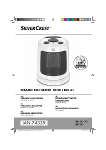 Εγχειρίδιο SilverCrest IAN 74339 Θερμάστρα