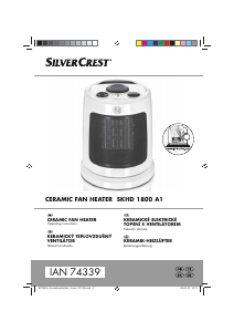 Manuál SilverCrest IAN 74339 Topení