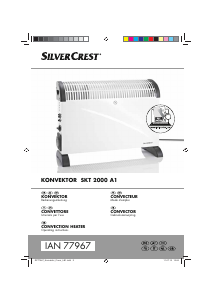Manuale SilverCrest IAN 77967 Termoventilatore