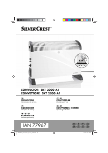 Manual SilverCrest IAN 77967 Aquecedor