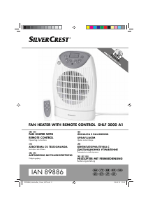 Εγχειρίδιο SilverCrest IAN 89886 Θερμάστρα
