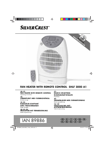 Käyttöohje SilverCrest IAN 89886 Lämmitin