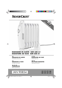 Manual SilverCrest IAN 90854 Aquecedor