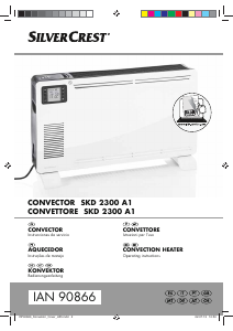 Manual de uso SilverCrest IAN 90866 Calefactor