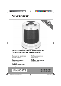 Manual SilverCrest IAN 90873 Aquecedor