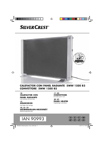 Manuale SilverCrest IAN 90993 Termoventilatore