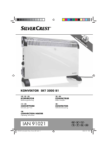 Manuale SilverCrest IAN 91021 Termoventilatore