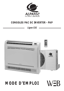 Mode d’emploi Alpatec CSI 12 Climatiseur