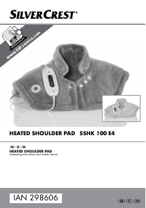 Manual SilverCrest IAN 298606 Heating Pad