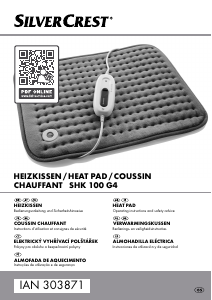 Manual SilverCrest IAN 303871 Heating Pad