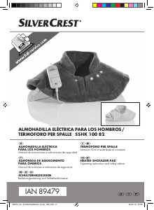 Manual SilverCrest IAN 89479 Almofada de aquecimento