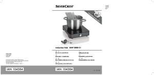 Handleiding SilverCrest IAN 104384 Kookplaat