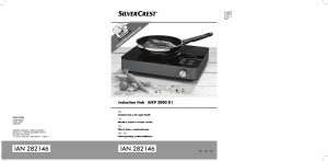 Priročnik SilverCrest IAN 282146 Grelna plošča