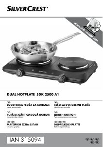 Manual SilverCrest IAN 315094 Plită