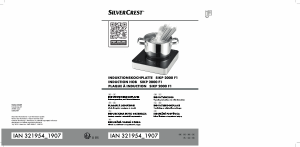 Manuál SilverCrest IAN 321954 Varná deska