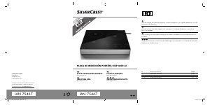 Manual de uso SilverCrest IAN 75467 Placa
