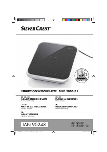 Manuale SilverCrest IAN 90248 Piano cottura