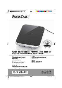 Manual SilverCrest IAN 90248 Placa
