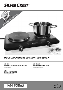 Mode d’emploi SilverCrest IAN 90865 Table de cuisson