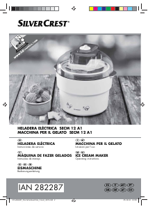 Manual de uso SilverCrest IAN 282287 Máquina de helados