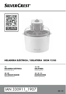 Manual de uso SilverCrest IAN 330911 Máquina de helados