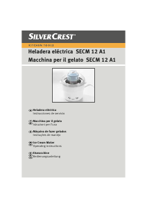Manual SilverCrest IAN 61715 Máquina de gelado