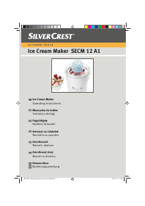 Instrukcja SilverCrest IAN 71512 Maszyna do lodów