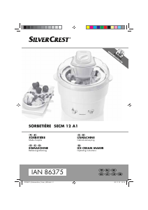 Handleiding SilverCrest IAN 86375 IJsmachine