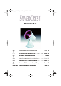 Návod SilverCrest IAN 56568 Infračervená lampa