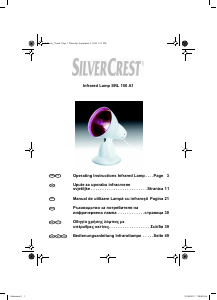 Наръчник SilverCrest IAN 68946 Инфрачервена лампа