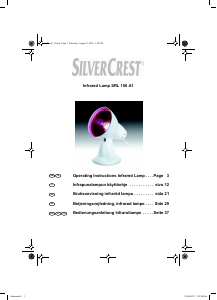 Käyttöohje SilverCrest IAN 68946 Infrapunalamppu