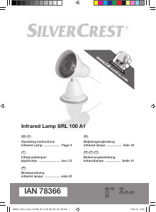 Brugsanvisning SilverCrest IAN 78366 Infrarød lampe