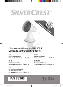 Manual de uso SilverCrest IAN 78366 Lámpara de infrarrojos