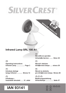 Használati útmutató SilverCrest IAN 93141 Infravörös lámpa