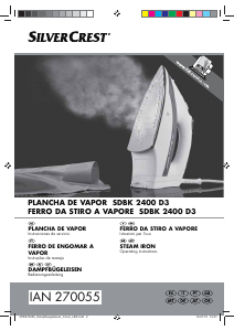 Manual de uso SilverCrest IAN 270055 Plancha