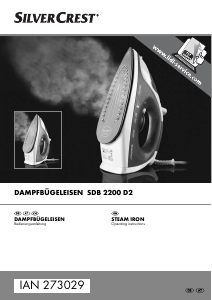 Bedienungsanleitung SilverCrest IAN 273029 Bügeleisen