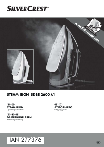 Εγχειρίδιο SilverCrest IAN 277376 Σίδερο