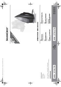 Instrukcja SilverCrest IAN 279179 Żelazko