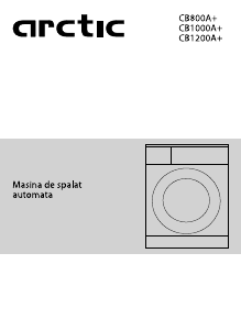 Manual Arctic CB800A+ Mașină de spălat