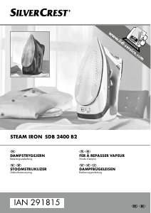 Brugsanvisning SilverCrest IAN 291815 Strygejern