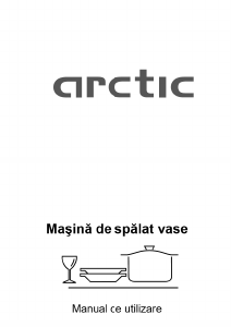 Manual Arctic ADFS60 Maşină de spălat vase