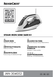 Instrukcja SilverCrest IAN 304052 Żelazko