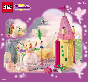 Manuale Lego set 5805 Belville Stanza della principessa