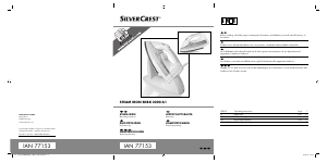Brugsanvisning SilverCrest IAN 77153 Strygejern