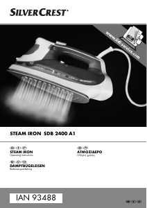 Εγχειρίδιο SilverCrest IAN 93488 Σίδερο