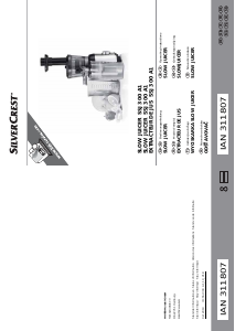 Manuál SilverCrest IAN 311807 Odšťavňovač