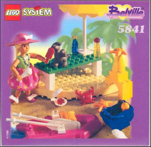 Bedienungsanleitung Lego set 5841 Belville Strandspass