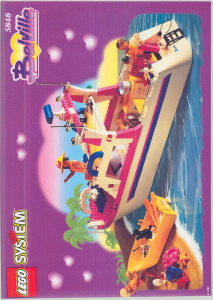 Manual de uso Lego set 5848 Belville Crucero de lujo Bellville