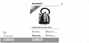 Mode d’emploi SilverCrest IAN 111621 Bouilloire