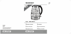 Instrukcja SilverCrest IAN 279297 Czajnik